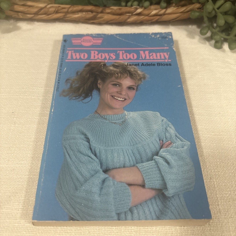Sweet Dreams Two Boys Too Many Janet Adele Bloss 1988 Vintage YA Romance Book